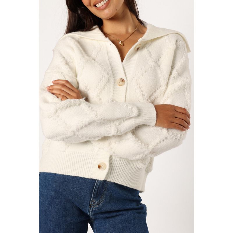 Petal and Pup Womens Holland Button Front Cardigan, 2 of 7
