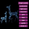 VidaXL Acrylic Reindeer Family Christmas Decoration 160 LED Cold White - 4 of 4