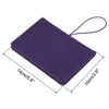 Unique Bargains PU Leather Travel Document Organizer Card Wallet with Elastic Strap 5.8"x3.9" - 2 of 3