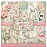 Stamperia Double-Sided Paper Pad 12"X12" 10/Pkg-House Of Roses, 10 Designs/1 Each