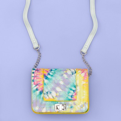 tie dye cross body bag