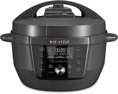 Instant Pot RIO Wide Plus, 7.5 Quarts, Quiet Steam Release, 9-in-1 Electric  Multi-Cooker, Pressure Cooker, Slow Cooker, Rice Cooker, & More