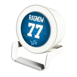 NFL Detroit Lions Players Game Tactic Night Light Charger and Bluetooth Speaker - 1 of 3