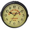 Bedford Clock Collection Double Sided Wall Clock Vintage Antique-Look Mount Station Clock - 2 of 4