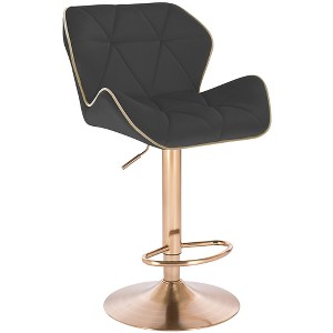 Modern Home Luxe Spyder Contemporary Adjustable Barstool/Bar Chair with 360° Rotation - 1 of 4