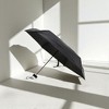 Unique Bargains Umbrella 6-Rib Flat 50% Fold Mini Parasol Full Shading-Sun Protection Impact Cloth 34.25"x20.47" 1 Pcs - 2 of 4