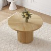 GDFStudio Daria Farmhouse Wooden Dining Table with Double-Layer Storage - 2 of 4