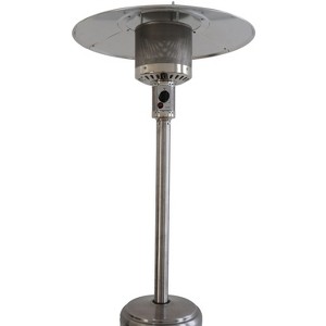 Kumasinova 83.5"H Outdoor Propane Heater 46000 BTU,Freestanding Gas Patio Heater with Premium Aluminum Burner for Commercial and Residential Use,Gray - 1 of 4