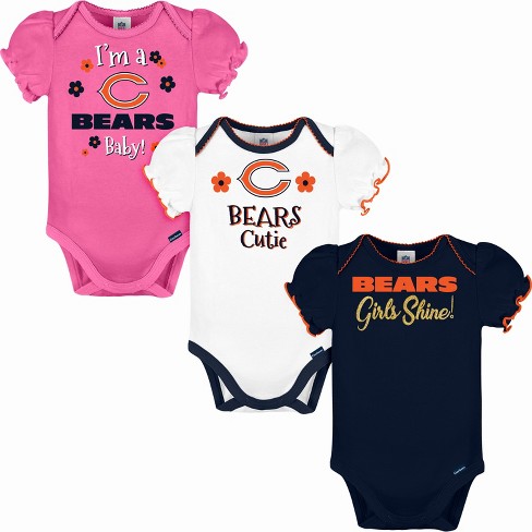 Official Bears Baby Jerseys, Chicago Bears Infant Clothes, Baby