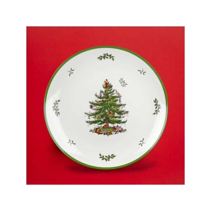 Spode Christmas Tree 14 Inch Round Melamine Platter - 14 Inch, 5 of 6