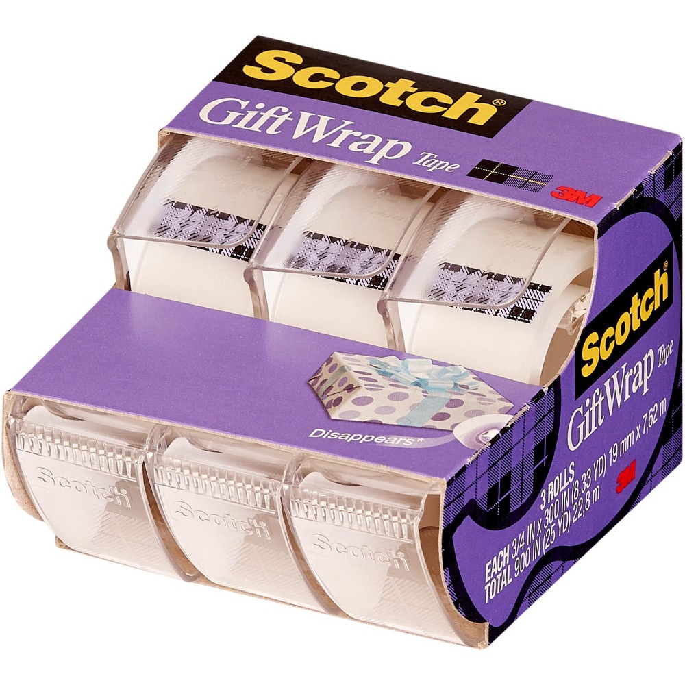 Scotch - Gift Wrap Satin Tape 3.00 ct