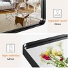 Dovelina Metal Framed Rectangle Full Length Mirror Leaning Mirror Large Mirror - 4 of 4