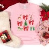 The Juniper Shop Coquette Christmas Collage Youth Short Sleeve Tee - 2 of 3