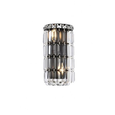 Elegant Lighting Maxime 2 - Light Vanity in  Black