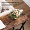 31.4" Console Table with Shelf, 2-Tier Narrow Entryway Table , Sofa Table, Console Tables for Entryway - 3 of 4