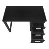 NicBex Reversible Home Office Desk Modern Computer Desk with 3 Storage Drawers for Office, Study - 3 of 4