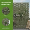 SpassWay 72"H 47"W Outdoor Metal Garden Trellis Privacy Screen Lattice Panel Indoor Room Divider - 4 of 4