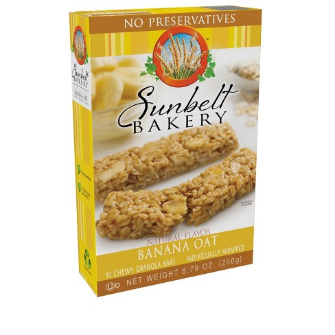 Sunbelt Bakery Banana Harvest Granola Bars 10ct 8 79oz Target