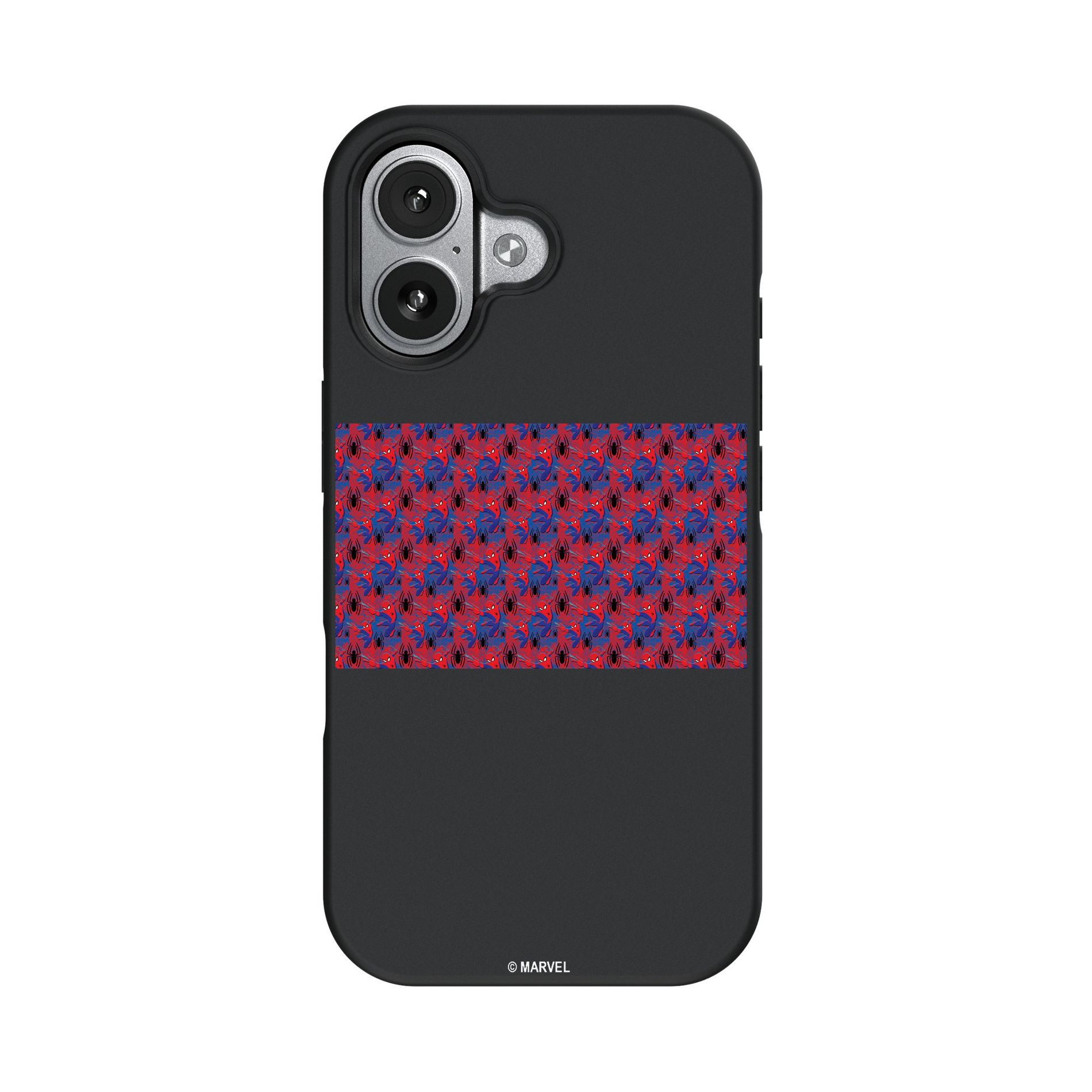 Marvel Spider-Man Pattern Bump Cell Phone Case for iPhone 17