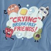 Steven Universe Crying Breakfast Friends Adult T-Shirt - 2 of 4
