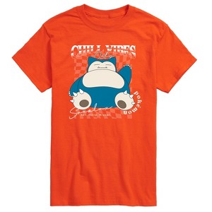Men's - Pokémon - Snorlax Chill Vibes Short Sleeve Graphic T-Shirt - 1 of 4