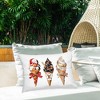 Stupell Industries Luxury Gourmet Ice Cream Outdoor Decorative Throw Pillow, 14 x 20 - 3 of 3