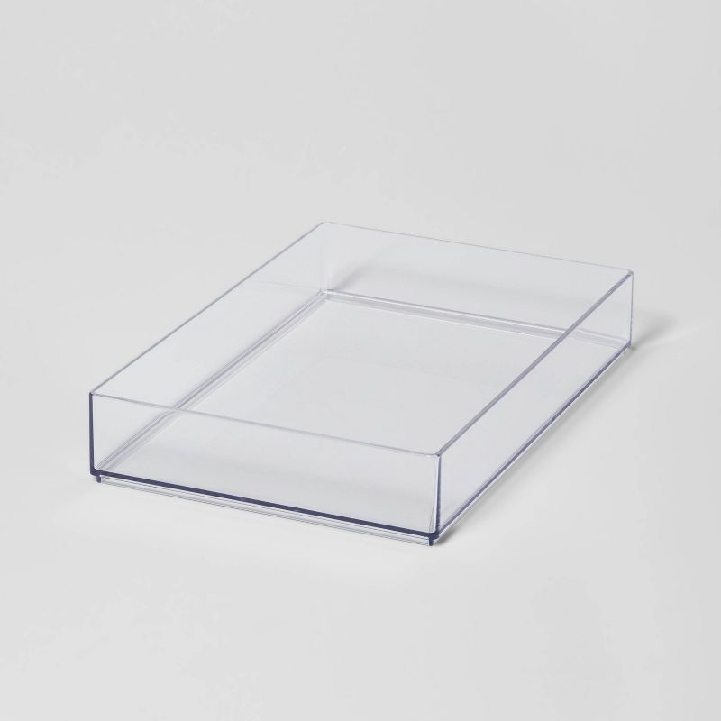 Plastic Organizer Tray Clear - Brightroom™, 1 of 12