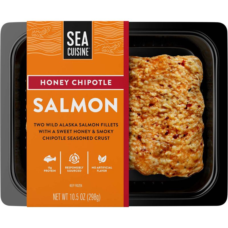 Sea Cuisine Honey Chipotle Salmon - Frozen - 10.5oz, 1 of 7