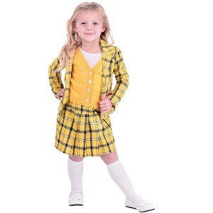 HalloweenCostumes.com Clueless Cher Toddler Girl's Costume. - 1 of 2