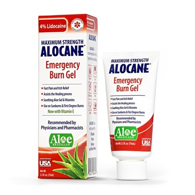 Alocane Maximum Strength Emergency Burn Gel - 2.5oz