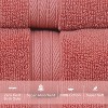Home Weavers Elegance Essentials 550GSM 100% Cotton Zero Twist Super Absorbent Bath Towel Set - 3 of 4