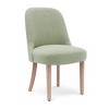 WestinTrends Genevieve Mid-Century Modern Upholstered Boucle Dining Chair (Set of 6) - 4 of 4