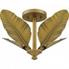 Quoizel Lighting Bayley 4 - Light Semi-Flush Mount in  Aged Brass - 3 of 4