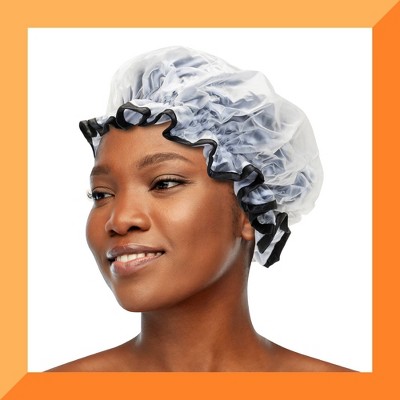 00817 1 PC. GOODY TERRY LINED SHOWER CAP 