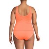 Lands' End Women's Chlorine Resistant Side Tie V-neck Tankini Swimsuit Top - 2 of 3