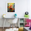 Stupell Industries Colorful Dinosaur in Jungle Framed Print Under Glass Art, White, 17" x 21" - 3 of 4
