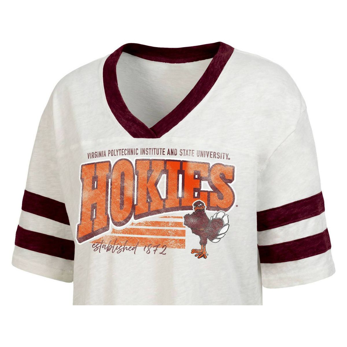 NCAA Virginia Tech Hokies Women's V-Neck T-Shirt - thumbnail 3