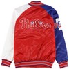STARTER Mens Phillies Satin Varsity Jacket - 2 of 2