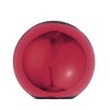 Northlight 4ct Burgundy Shiny Finish Glass Christmas Ball Ornaments 4.75" (120mm) - 3 of 4