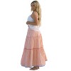 Women's Marisol Tiered Floral Maxi Skirt - C'isa - 3 of 3