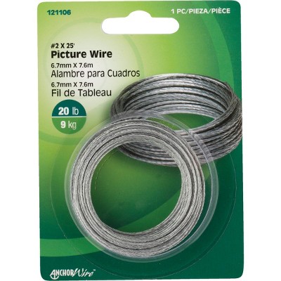 Anchor   20 Lb. Capacity 25 Ft. Picture Wire 121106 Pack of 10