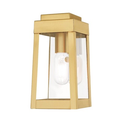 Livex Lighting Oslo 1 - Light Wall Light in  Satin Brass
