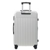 Whisen 3-Piece ABS Luggage Set Including Front Opening 20” & 24” Suitcases with USB, TSA Lock and Duffel Bag - 3 of 4