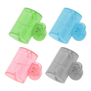 Unique Bargains Square Toothbrush Covers 4 Pcs - 1 of 4