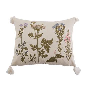 Apolonia Botanical Floral Decorative Pillow - Villa Lugano by Levtex Home