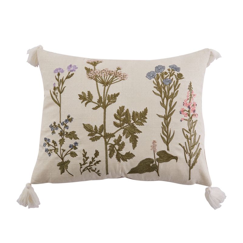 Apolonia Botanical Floral Decorative Pillow - Villa Lugano by Levtex Home, 1 of 4