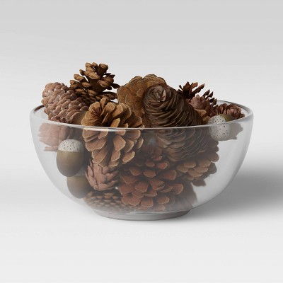 Acorn and Pinecone Vase Filler Brown - Threshold™