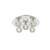 Elegant Lighting Graham 5 - Light Flush Mount in  Chrome - 4 of 4