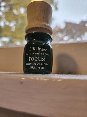 Lifelines Essential Oil Blend 2-Pack, Walk in The Woods: Calm & Focus Oils  for Essential Oil Diffuser, 100% Pure Essential Oils & Sustainably Sourced