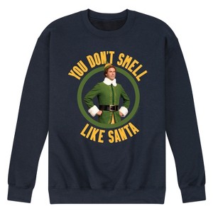 Men's - ELF - Beary Merry Christmas Graphic Fleece Sweatshirt - 1 of 4